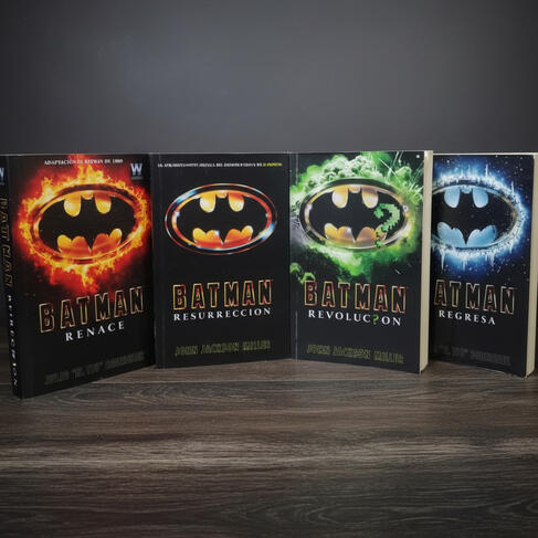SAGA EXCLUSIVA DE BATMAN. ADAPTACIÓN DE PELICULAS Y GUIONES DESCARTADOS.